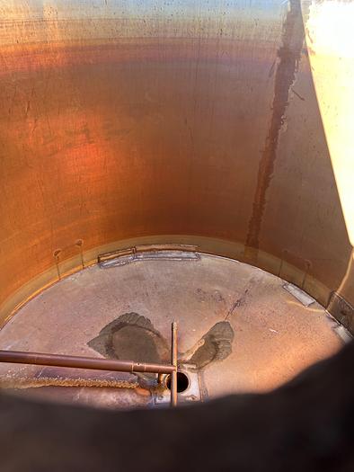 Used Tank, 1,250 Gallon, Stainless, 6'x6', Dish #S745046
