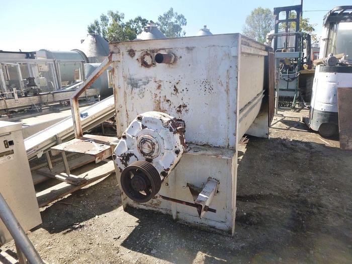 Used Mixer, Ribbon, 80 CF, C/st, Hayes & Stoltz, 15 HP #S744097