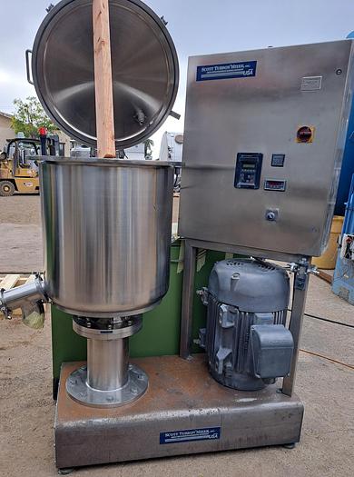 Used Mixer, Model SM200L-50, 50 HP, S/st, Scott Turbon #S745302