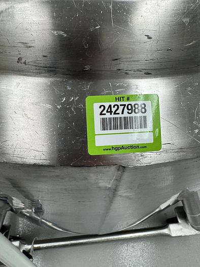 Used Reactor, 25 Gallon (400 Liters), 316L S/St, Jkt, Agitated #S745440