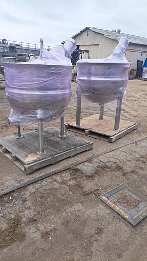 Used Kettle, 100 Gallon, Jkt, Agit,  Hamilton #S745063