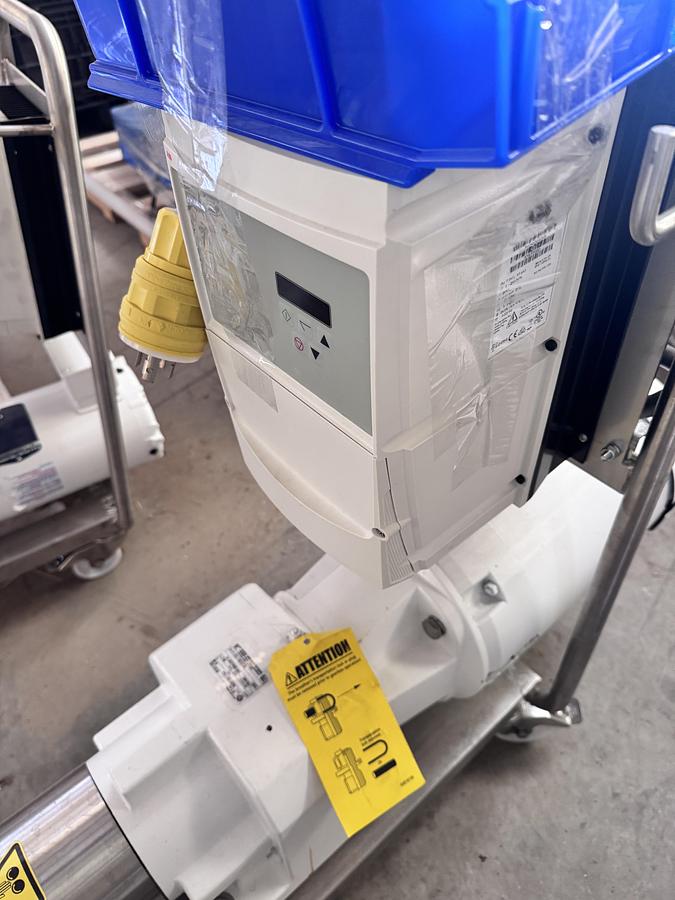 Used Pump, Sine, 7.5 HP, MasoSine Sanitary Sine Pump with VFD, #5991907
