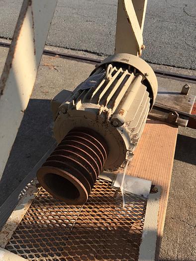 Used Mixer, Ribbon, 50 CF, Stainless Steel, 10 HP, #5991132