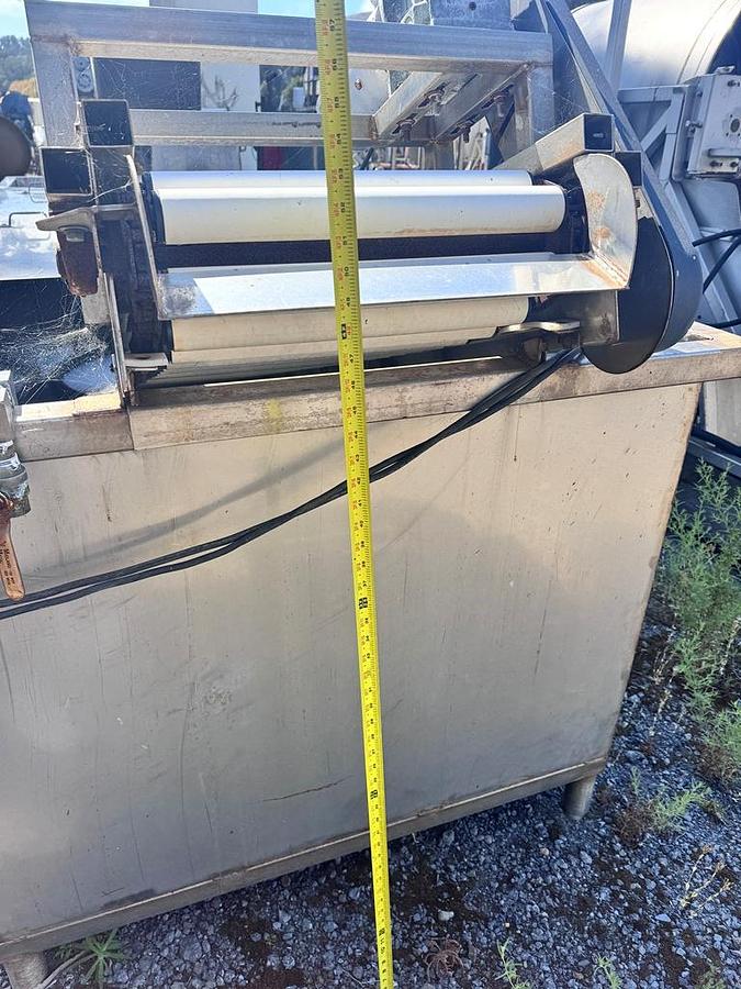 Used Washer, Prewash Tank, 1,000 Gallon, Stainless Steel, Apple Bath, #C744145