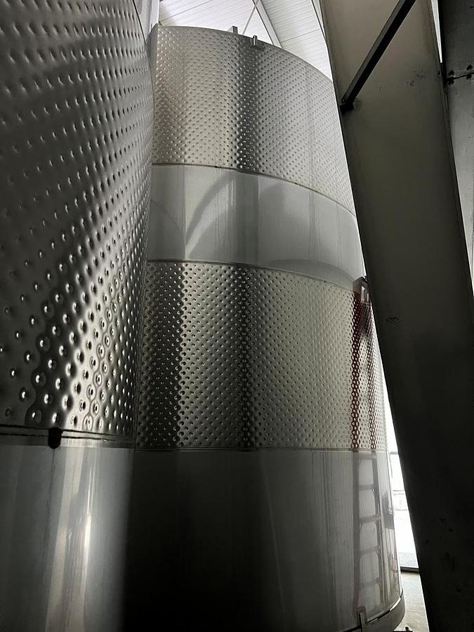 Used Tank, 26,000 Gallon, 304 Stainless Steel, Jacketed, 15'9" x 18' Straight Side, #5991778