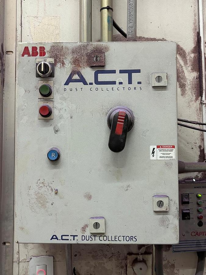 Used Dust Collector, Cartridge, ACT, Model ACT 3-12, 15HP, #5991979