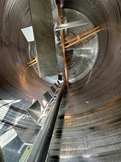 Used Tank, 6,000 Gallon, 316 Stainless, Jacket, Dbl Agitation, #5991012