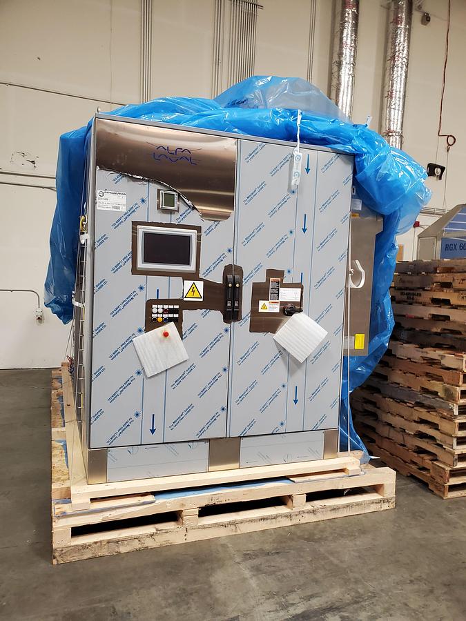 Unused Pasteurizer System, Sugar, Alfa Laval, PHE Type, 66 GPM, 316 Stainless Steel, #5991412