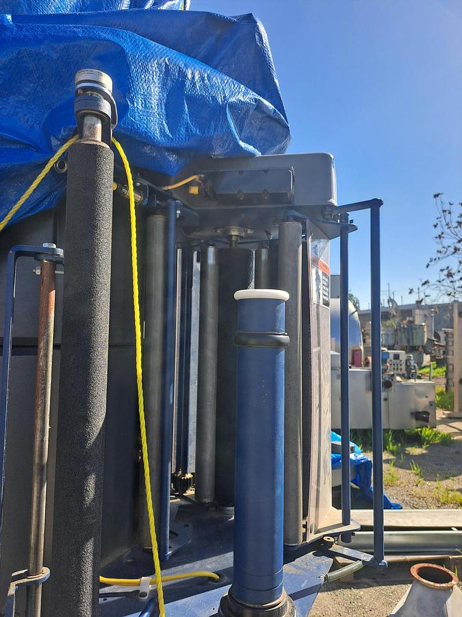 Used Wrapper, Pallet, Automatic, Lantech QLA, 92" Wrap Height, 25' Powered Conveyor, #5991667