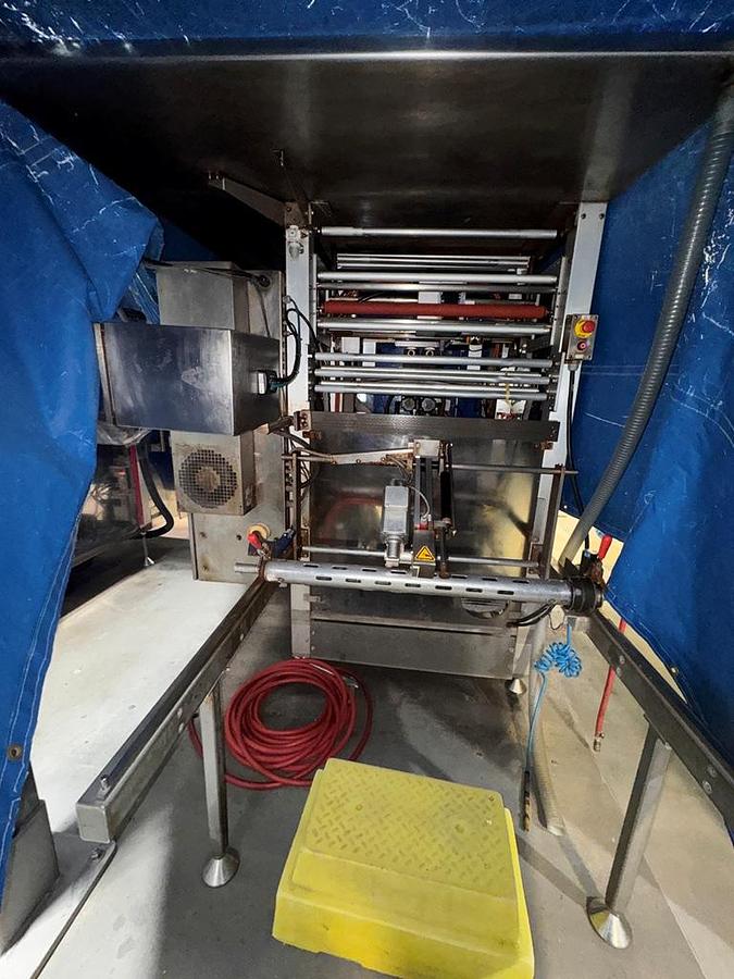 Used Filling Line, Bag, Ishida CW-RV-214W, Scale, Bosch SV 3800 AB Bagger, Elevator, #5991866