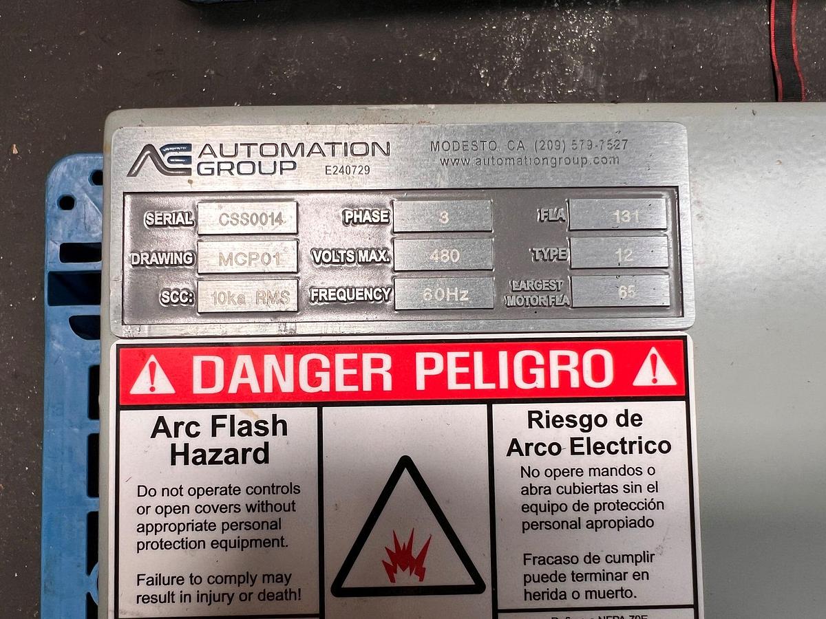 Used Grinder, Autio 1101 GH, 50 HP, Vane Pump, Mild Steel, 11” Head, 25,000 lb/hr, #5991529