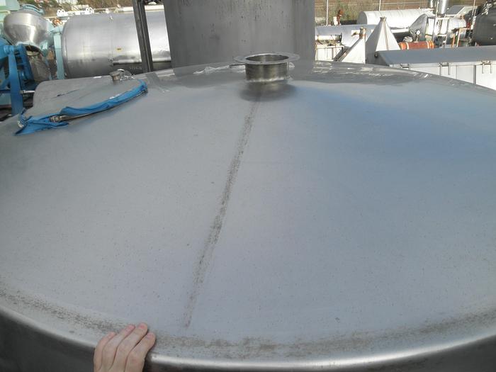Used Tank, 1,550 Gallon, S/st, 78" X 86", #S738679