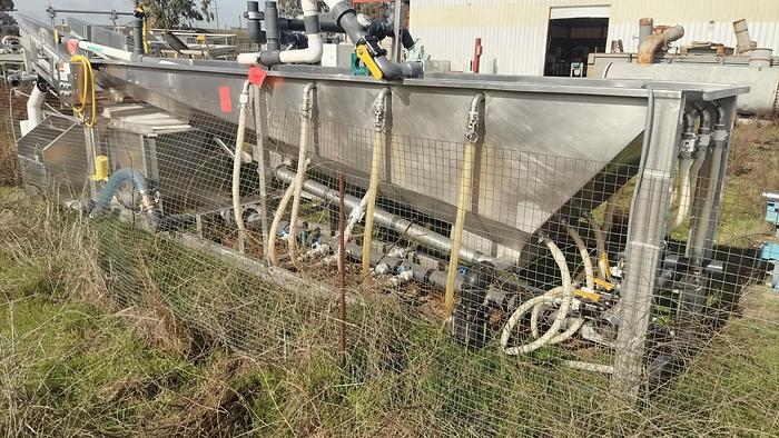 Used Washer, Helical, Conveyor, Immersion, Fruit, Vegetable