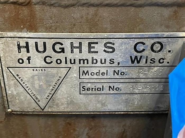 Used Hughes 48" diameter Rotary Screw Blancher - #3785846