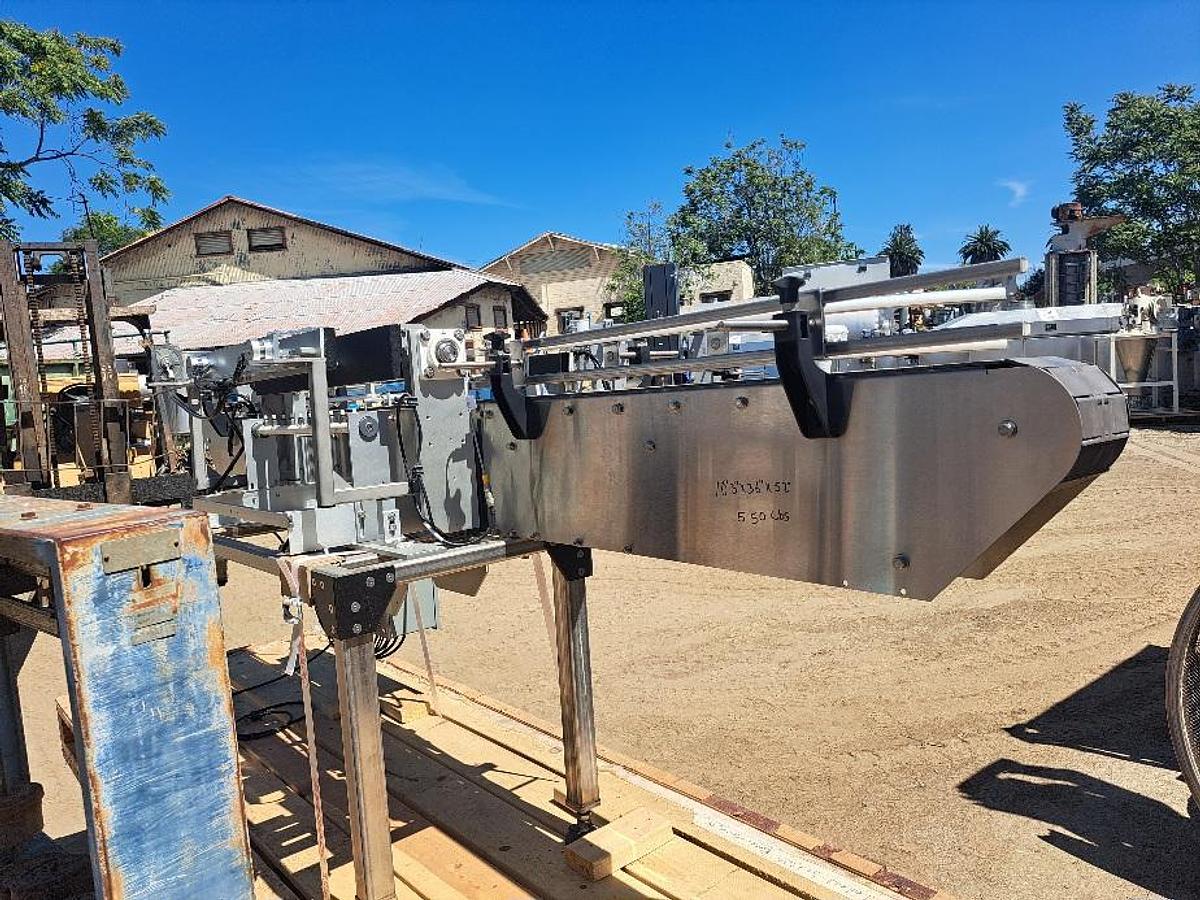 Used Washer, Air Rinser, 10-Nozzle, Indexing Conveyor, Inline Packaging Systems #C745460