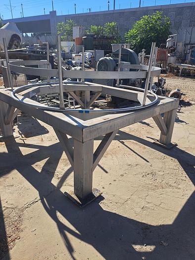 Used Tank, 3,000 Gallon, 304 Stainless Steel, Jacketed, Full Vacuum, 60 PSI #S744962