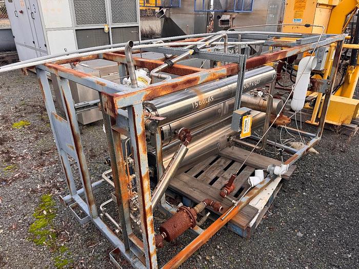 Used Evaporator, Falling Film, Clean Steam, Mueller, PSG P7140, #S738900