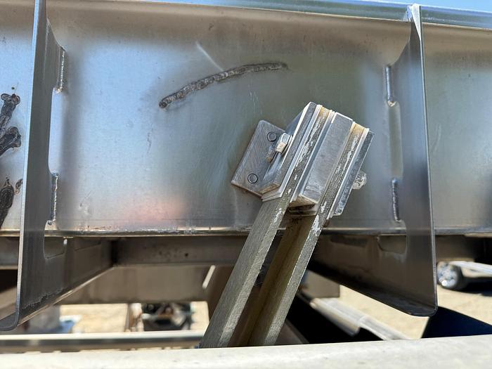 Used Feeder, Vibratory, 46" x 7-1/2', Stainless Steel, Best, #5861444