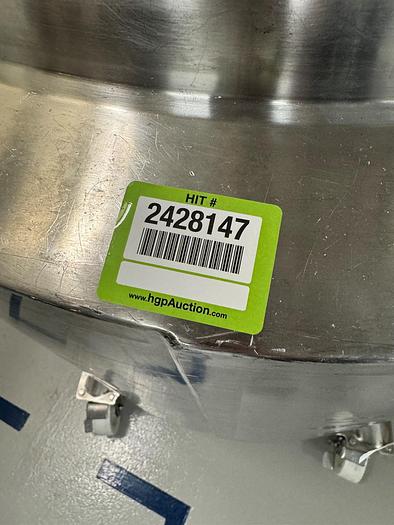 Used Reactor, 65 Gallon (250 Liters), 316L S/St, Jkt, Agitated #S745444