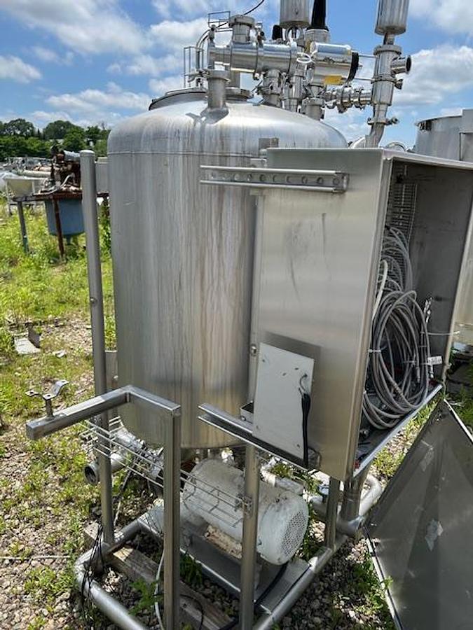 Used CIP, 1-Tank, 125 Gallon, S/st, Stork, Pump, #S742968