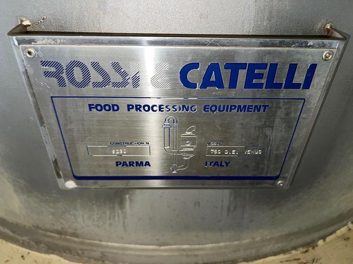 Used Evaporator, 2-Effect, Stainless Steel, Rossi Cattelli T30 D.E. Venus - #4487802