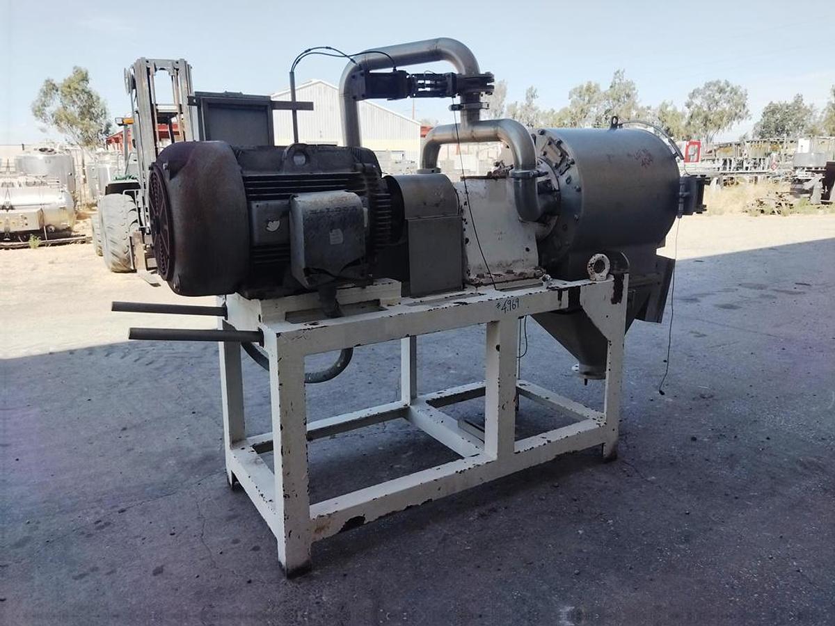 Used Pulper, Finisher, Rossi Catelli, Model P100/6R, Turbo Juice Extractor, #5991911