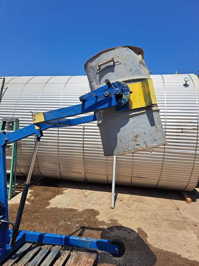 Used Dumper, Drum, Mprse, Model 400Z-60, 800 Pounds, Stainless Steel #5512920