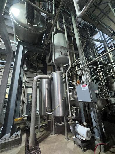 Used Evaporator, 2-Effect, Stainless Steel, Rossi Cattelli T30 D.E. Venus - #4487802