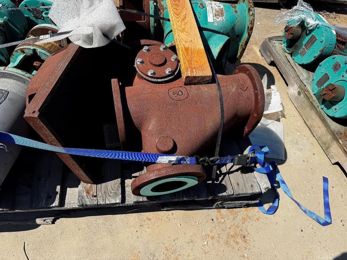 Used Grinder, 3 HP, JWC Muffin Monster, 4" Inlet/Outlet, #