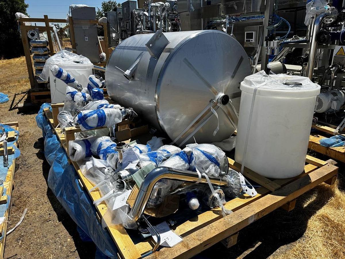 Unused Pasteurizer System, Media, Alfa Laval, PHE Type, 119 GPM, Stainless Steel, #5991414