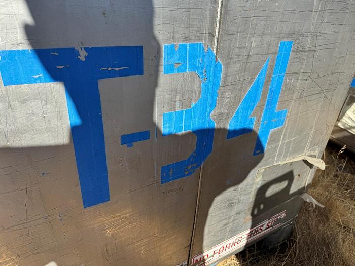 Used Tank, 350 Gallon, 316 Stainless Steel, LiquiTote, #5991126