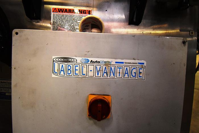Used Labeler,  Double Sided with Top Hold Down , Automate Label Vantage, Model LC-40 #5991097