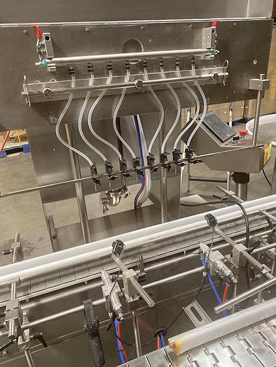 Used Filling Line, Bottle, Accutek, 2 oz, Filler, Labeler, Capper, #5991316