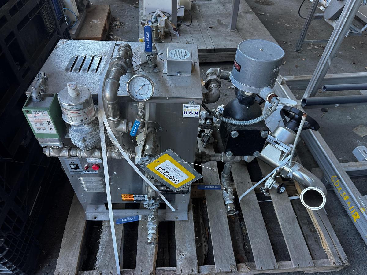 Used Evaporator, WFI Still, Vapor Compression, MECO, 750 GPH, #5991234