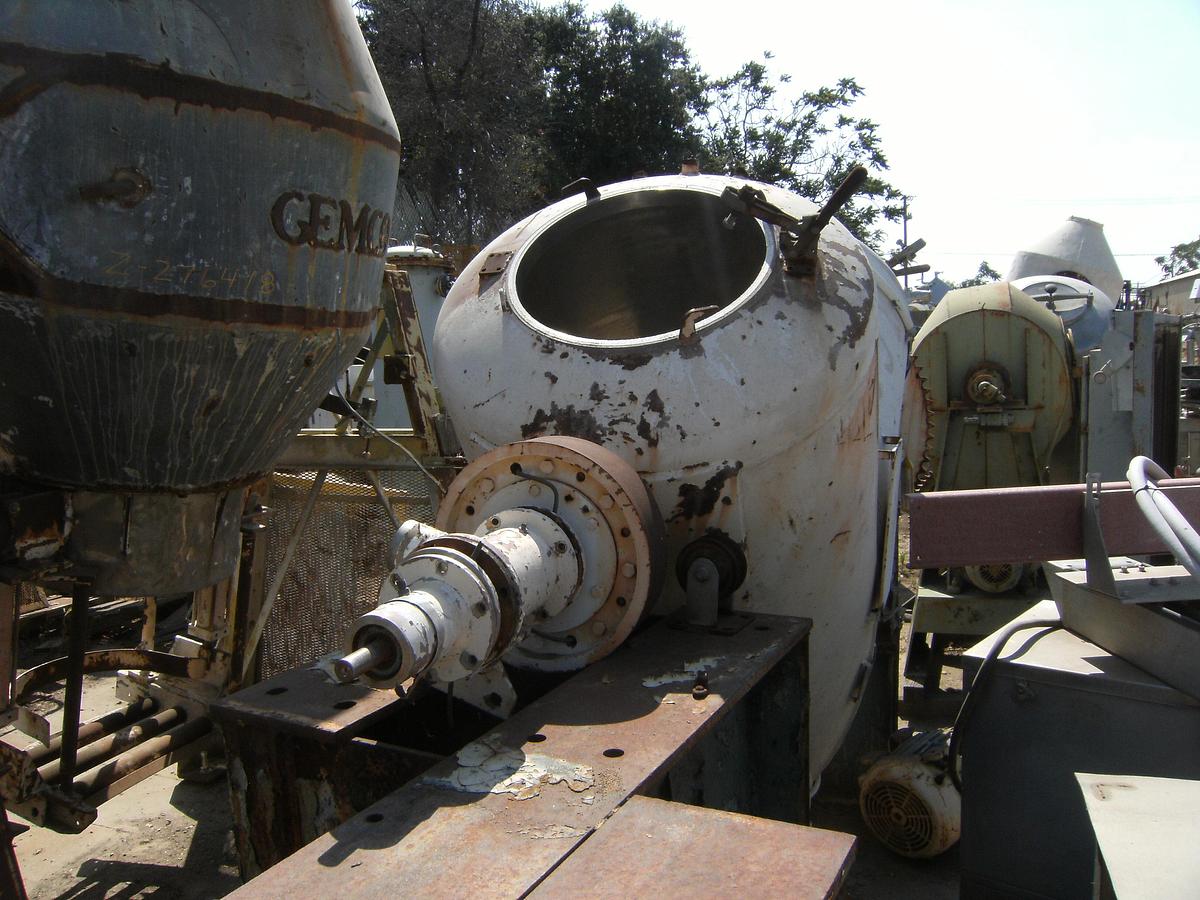 Used Dryer, Vacuum, V-Type, 20 CF, S/st, Petterson-Kelley, Jkt, Liq Feed, #S733096