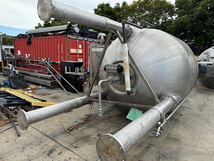 Used Kettle, 2,500 Gallon, Jacketed, Dbl Agitation, Feldmeier, #5991021