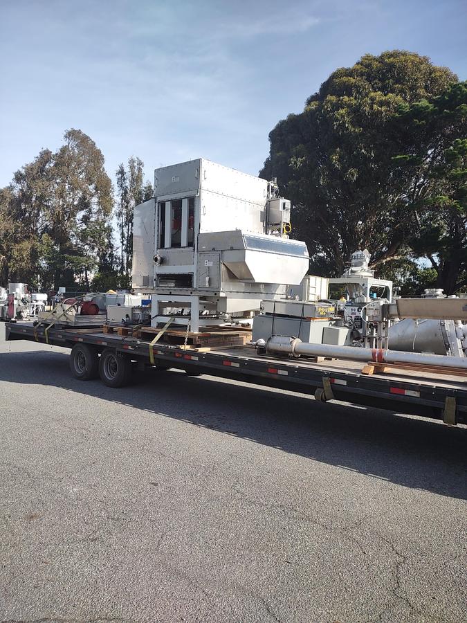 Used Filter, Pressure, Oberlin, Model OBF12, 316L Stainless Steel, 12 Square Feet #S744646