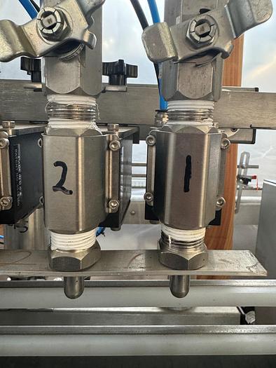 Used Filling Line, 12-Head, Overflow Filler, Inline Capper, Liquid Packaging Solutions - #C745379
