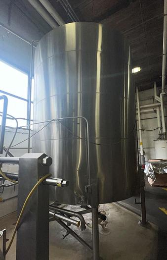 Used JV Northwest 7,000 Gallon Jacketed Tank, Stainless Steel #4487790
