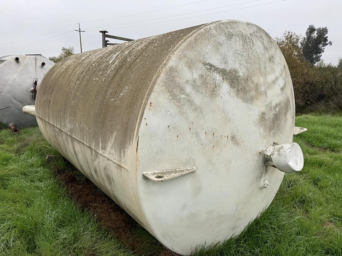 Used Tank, 1,200 Gallon, S/st, LN2 Storage, 65 PSI, Cryogenic, #S738626