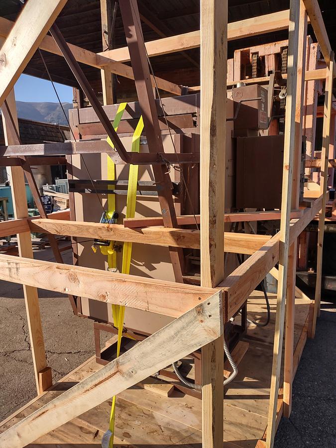 Used Furnace, Box, 3' X 3' X 2', 18 CF, 2350 Deg F, Envelope #C740513