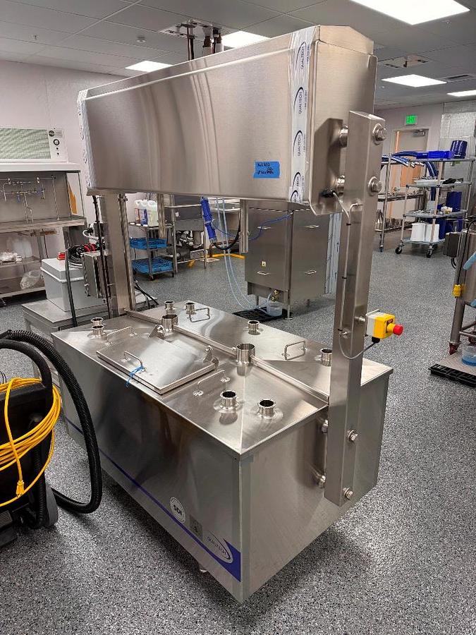 Used Tank, Cheese Vat, 1,000 lb., Qualtech, Jacketed, Pasteurizing, #5991906