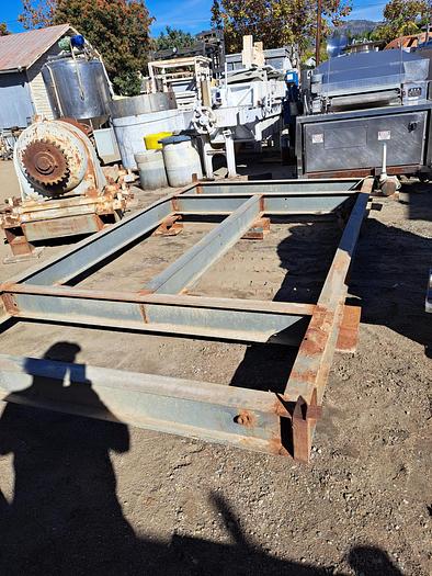 Used Mixer, Ribbon, 350 Cubic Feet, Stainless Steel, 100 HP #S745353