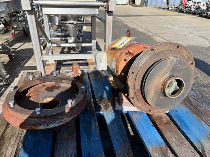 Used Pump, Centrif., 15 HP, C/st, 3" X 4", 325 GPM, #C734043