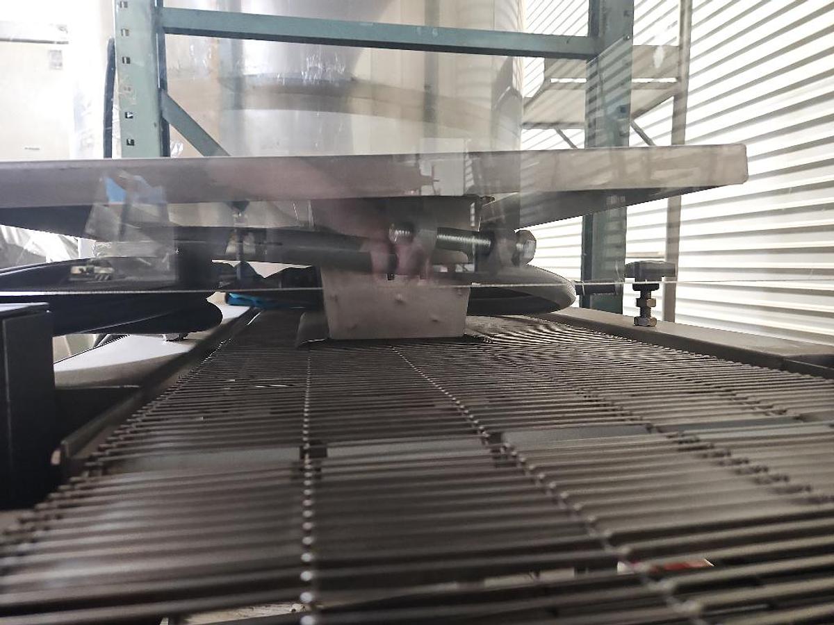 Used Enrober, Chocolate, 15" (381 mm) Belt, AMC, Model 400A, Stainless Steel, #5991726