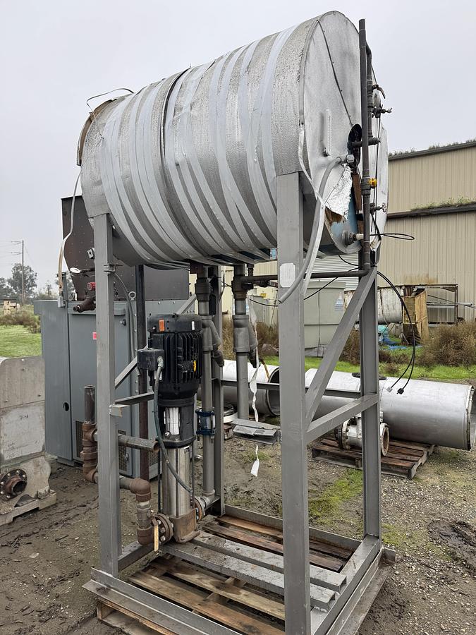 Used Boiler, 350 HP, 250 PSI, Superior, Firetube, Package System, #5991552