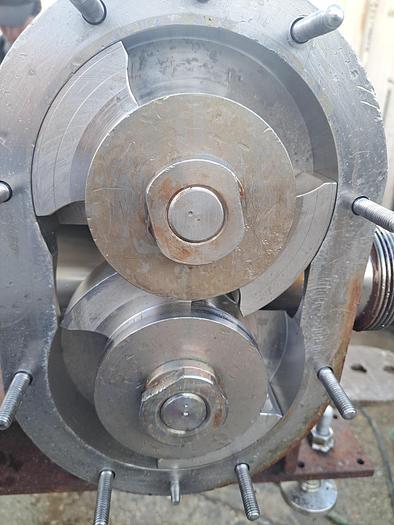 Used Pump, Positive, Waukesha, Mdl 60, 316 Stainless Steel, 3 HP #S745383