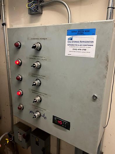 Used Stainless Steel Rotary Pouch Cooler, Refrigeration Compressor & Chiller - #4675483