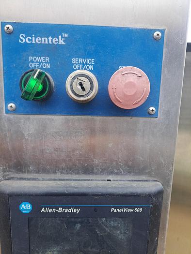 Used Washer, Parts, Scientek, Model SW 6200, Stainless Steel Cabinet, #5554587