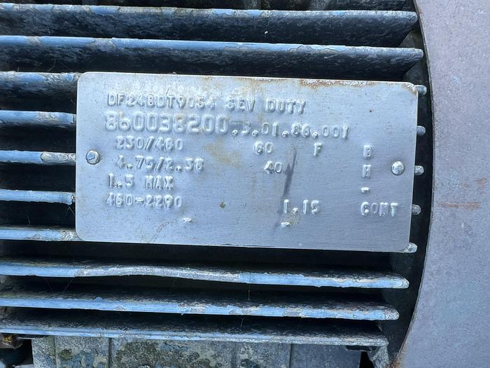 Used Pump, Positive, Waukesha, Mdl 030, S/st, 1.5 HP, 2.5" #S740917